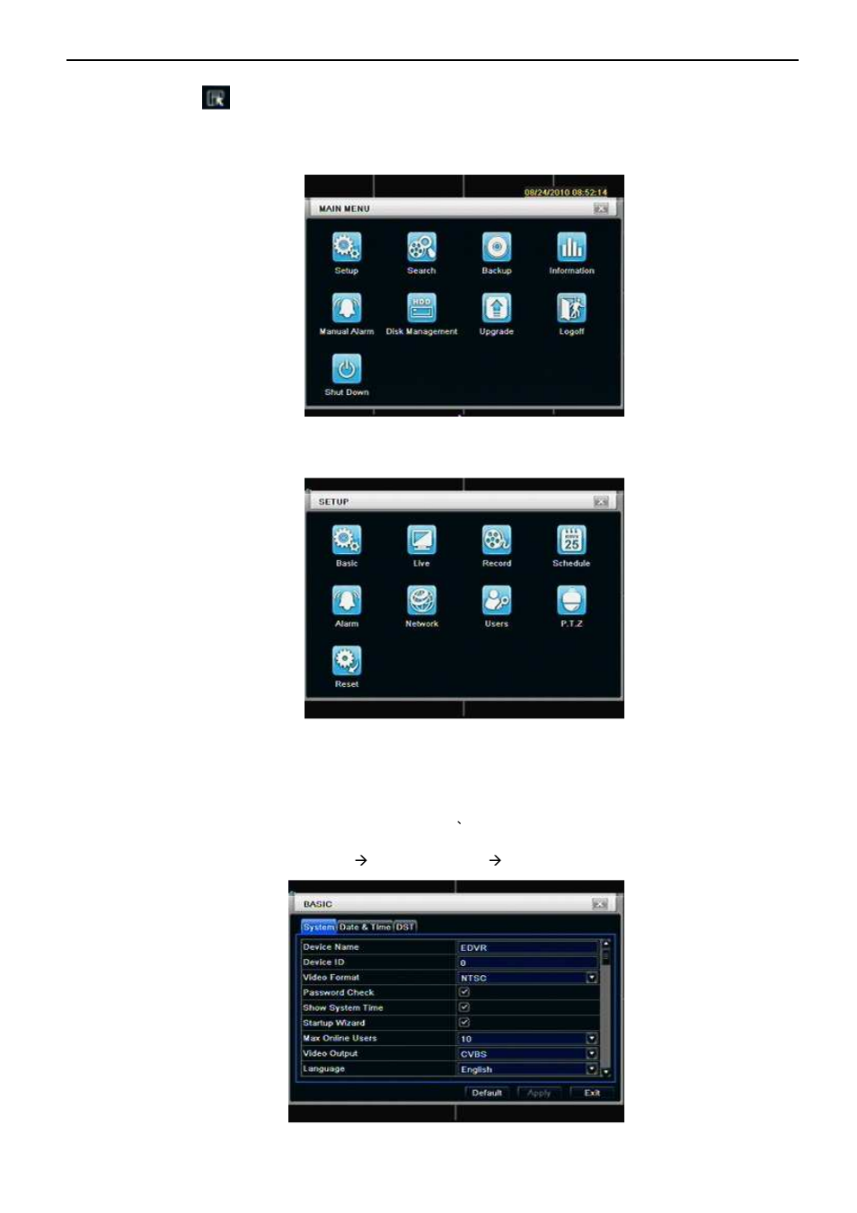 Comelit MT HDDVR160A User Manual | Page 12 / 60