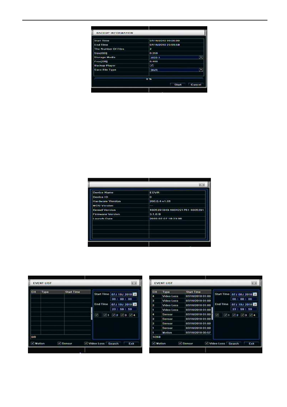 Comelit MT HDDVR160A User Manual | Page 34 / 60
