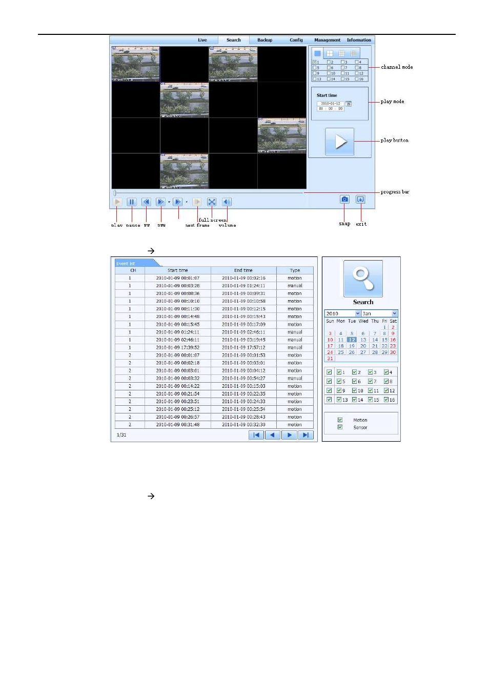 Comelit MT HDDVR160A User Manual | Page 41 / 60