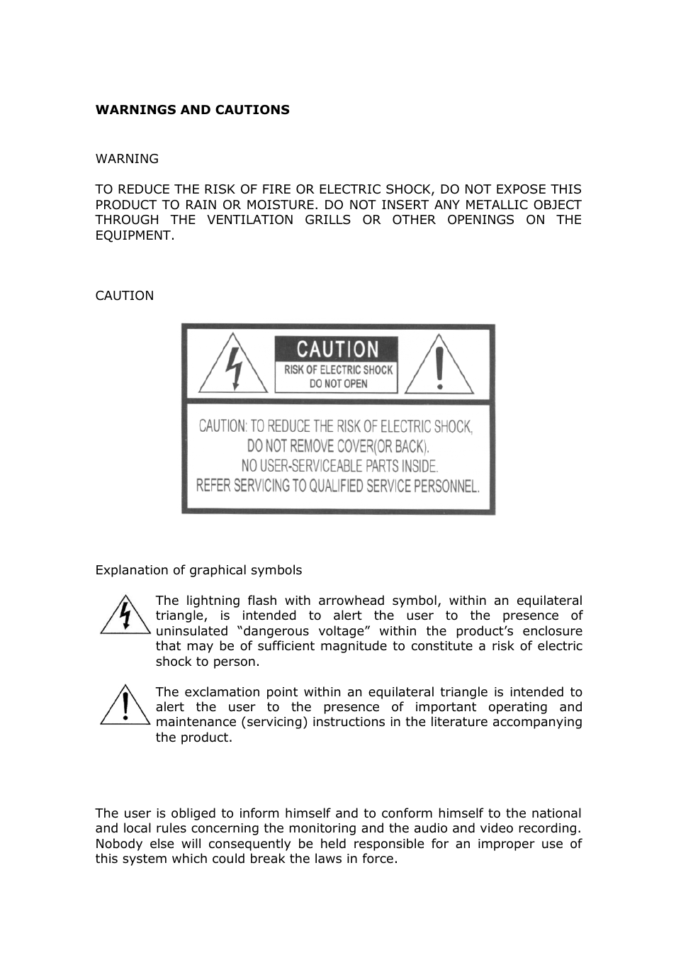 Comelit MT 40705 User Manual | Page 2 / 43