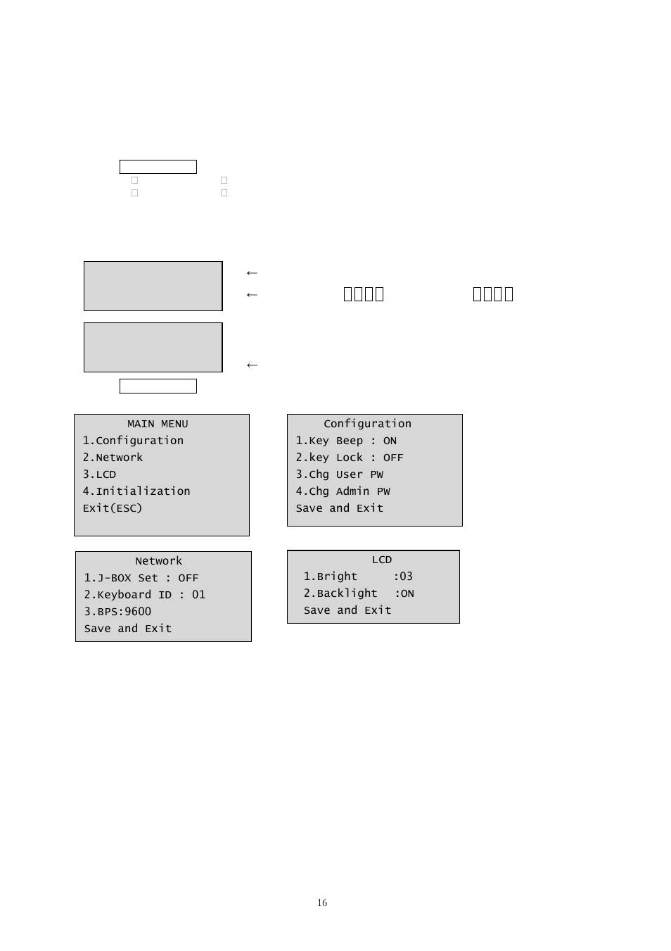 Chapter 4 — slave keyboard setup | Comelit MT 40705 User Manual | Page 22 / 43