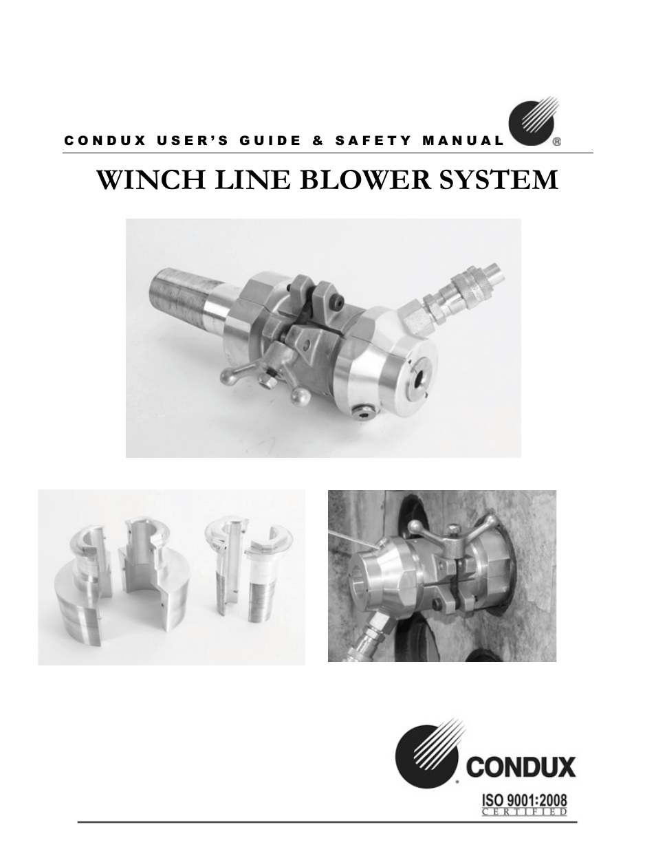Condux Winch Line Blower System User Manual | 34 pages