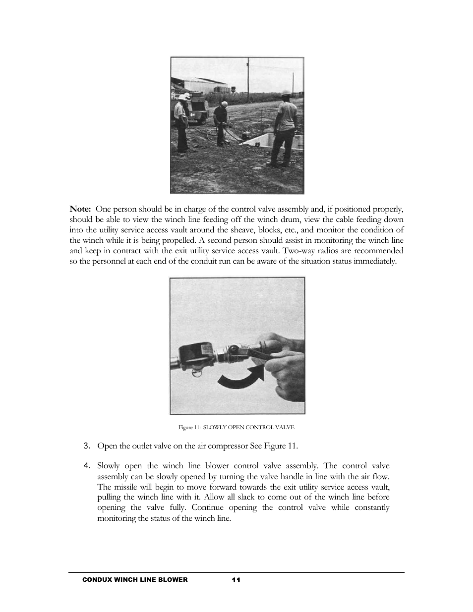 Condux Winch Line Blower System User Manual | Page 13 / 34