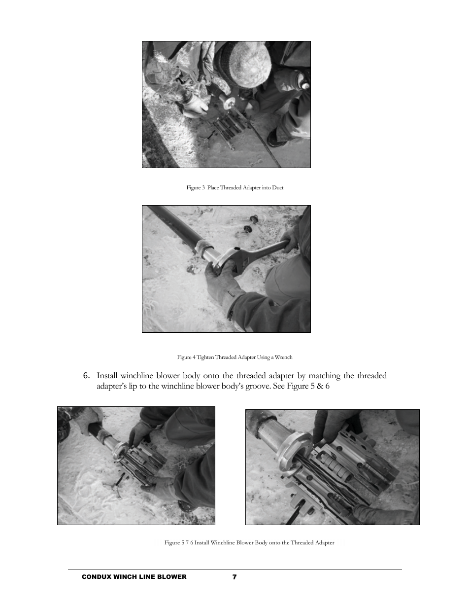 Condux Winch Line Blower System User Manual | Page 9 / 34