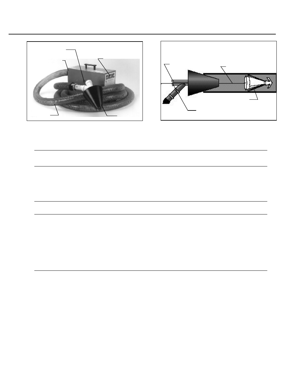 Troubleshooting guide, Replacement parts list | Condux Power Dart Blower 220 VAC User Manual | Page 7 / 8