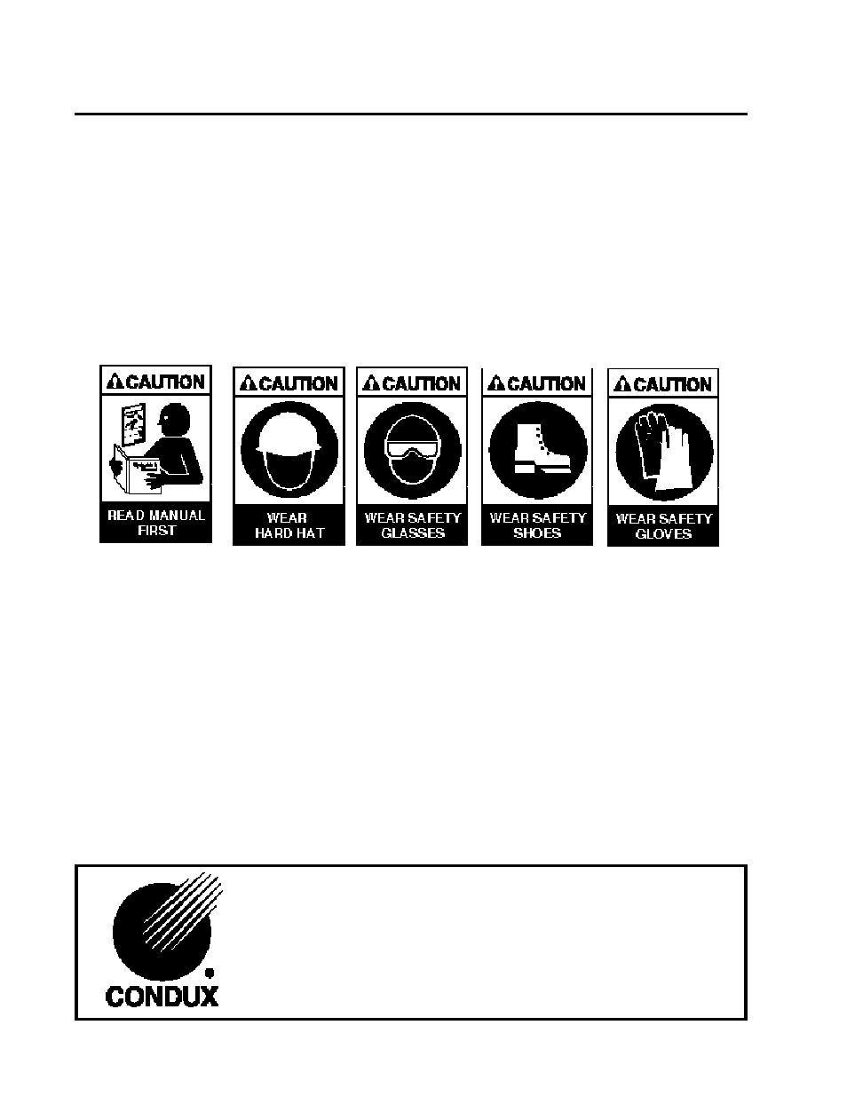 Important safety notice, Advertencia | Condux Crimp-On Pulling Eyes User Manual | Page 2 / 16