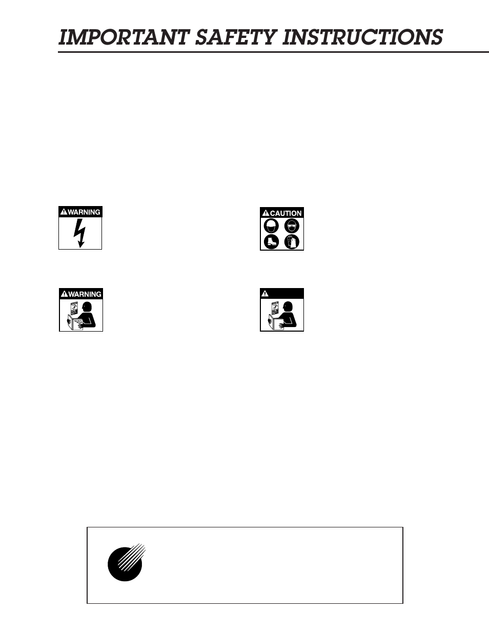 Important safety instructions, Advertencia, Save these instructions | Condux CableGlider Cable Pullers User Manual | Page 2 / 32