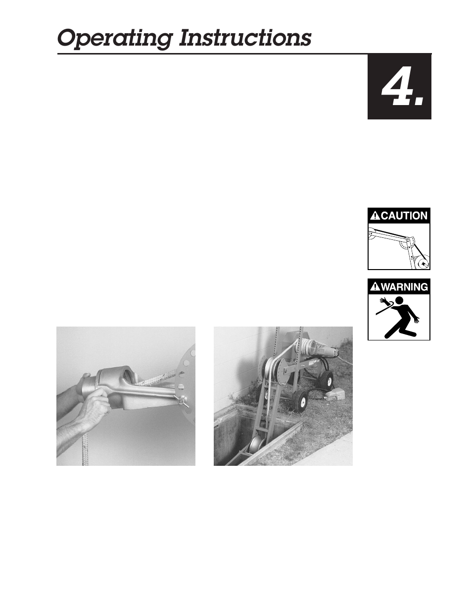 Operating instructions | Condux CableGlider Cable Pullers User Manual | Page 9 / 32