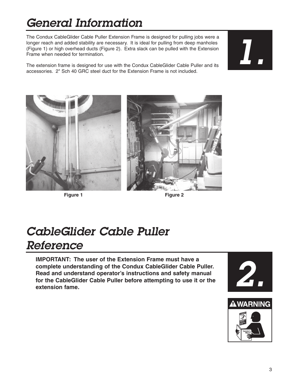 Condux Extension Frame User Manual | Page 3 / 8
