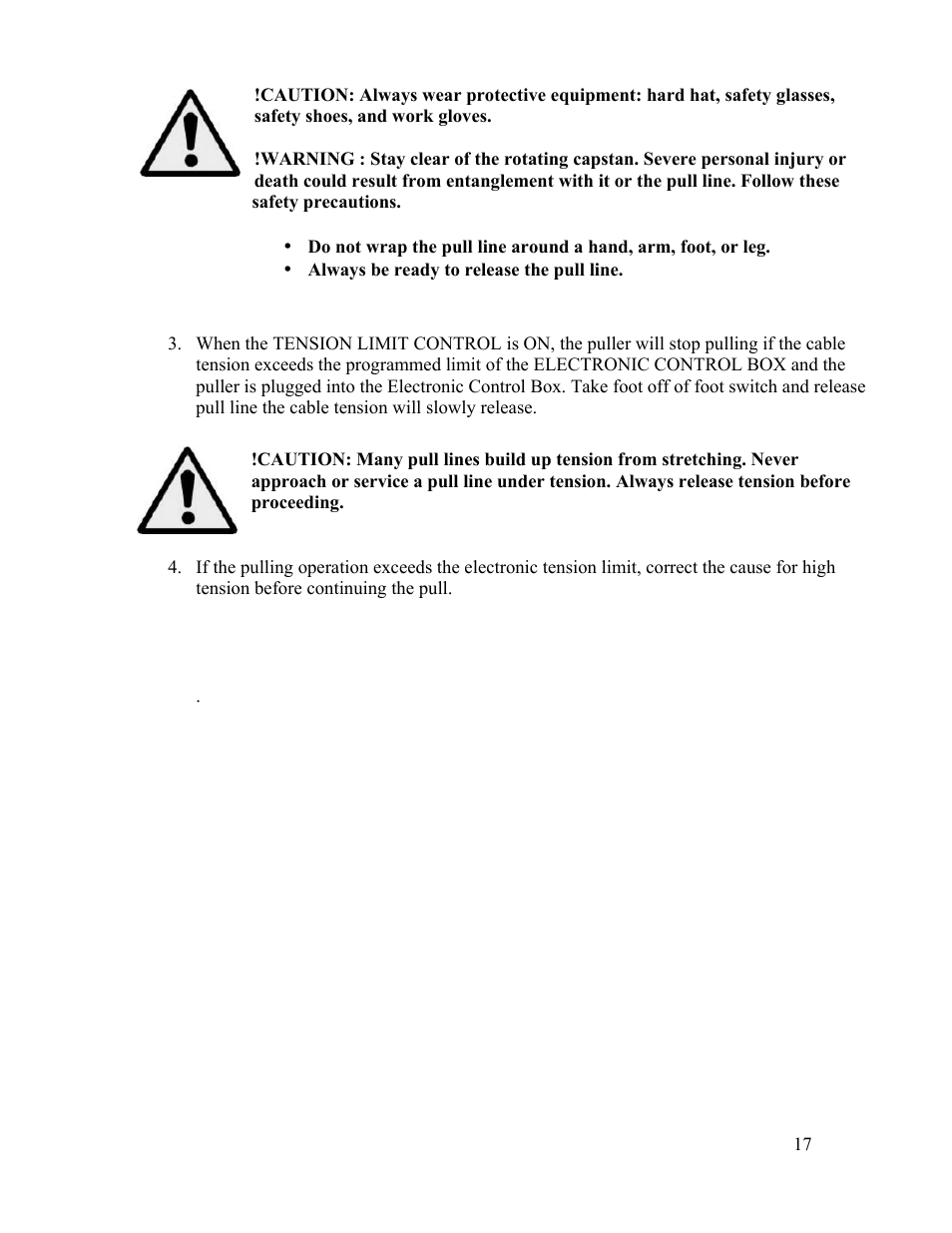 Condux Running Line Tensiometer User Manual | Page 17 / 20