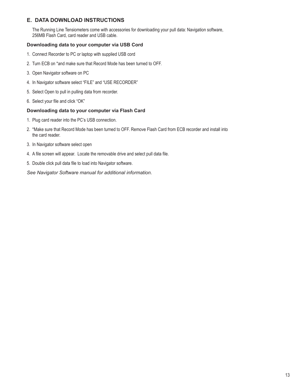 Condux CableGlider FO Cable Puller User Manual | Page 13 / 32