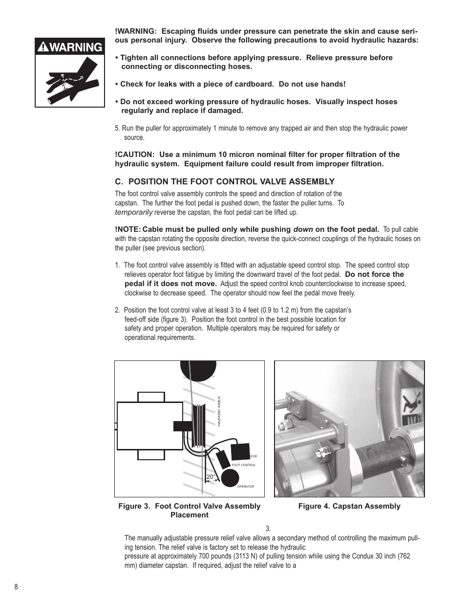 Condux CableGlider FO Cable Puller User Manual | Page 8 / 32
