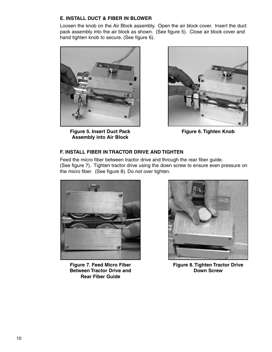 Condux Gulfstream 200 Micro Fiber Blower User Manual | Page 10 / 24