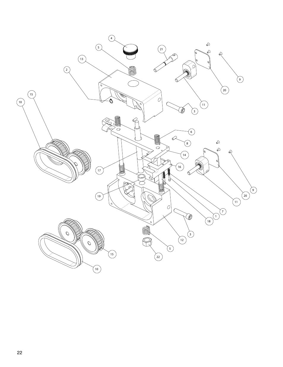 Condux Gulfstream 200 Micro Fiber Blower User Manual | Page 22 / 24