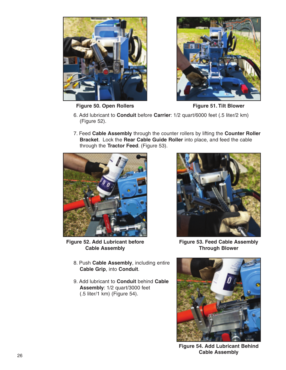 Condux Deluxe Blower User Manual | Page 26 / 68