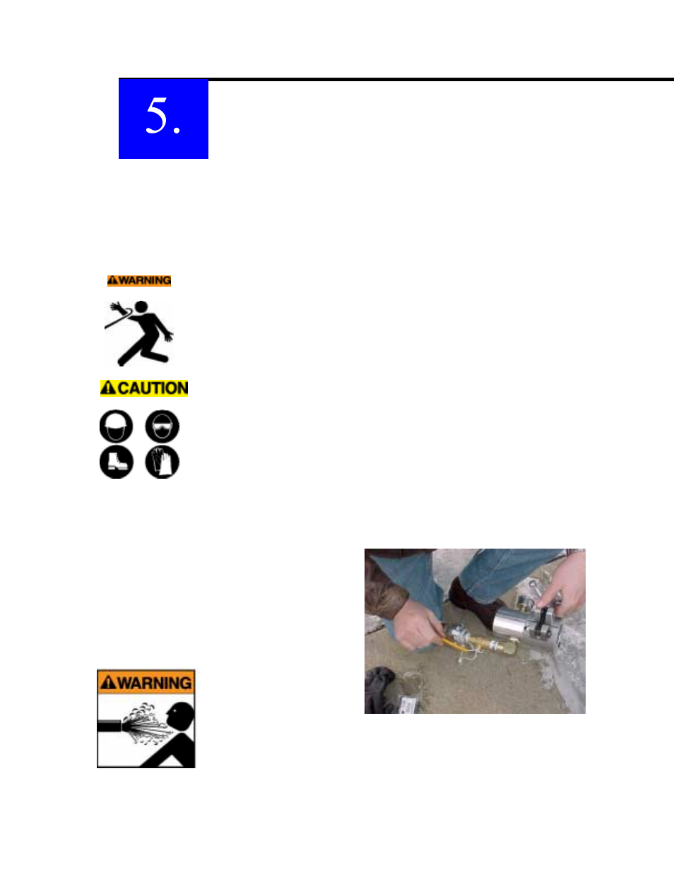 Handheld blower operating instructions | Condux Hand Held Micro Fiber Optic Blower User Manual | Page 14 / 21