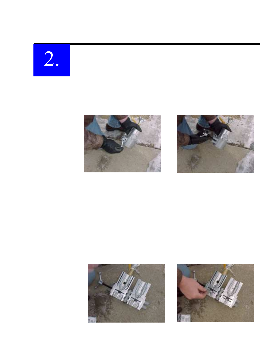 Set up the handheld blower, Pressure test conduit | Condux Hand Held Micro Fiber Optic Blower User Manual | Page 5 / 21