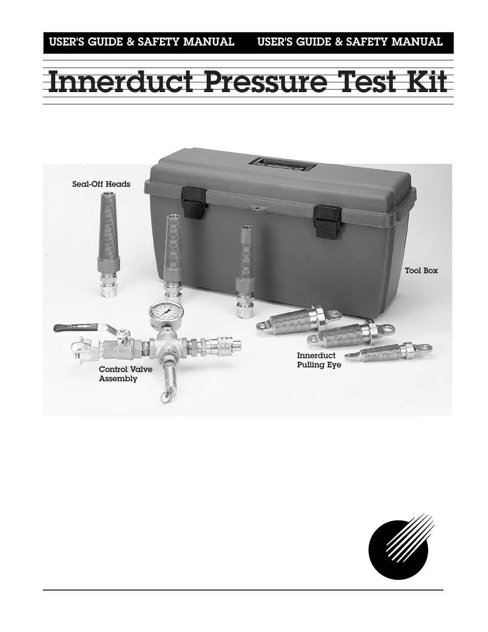 Condux Innerduct Pressure Test Kit User Manual | 8 pages