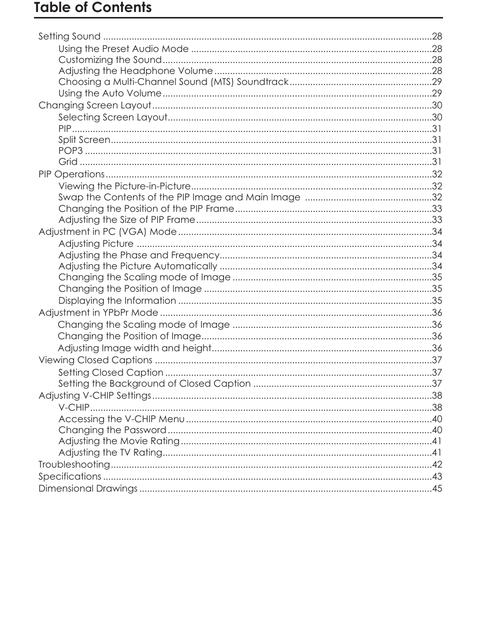 Acoustic Research AR4200 User Manual | Page 3 / 48