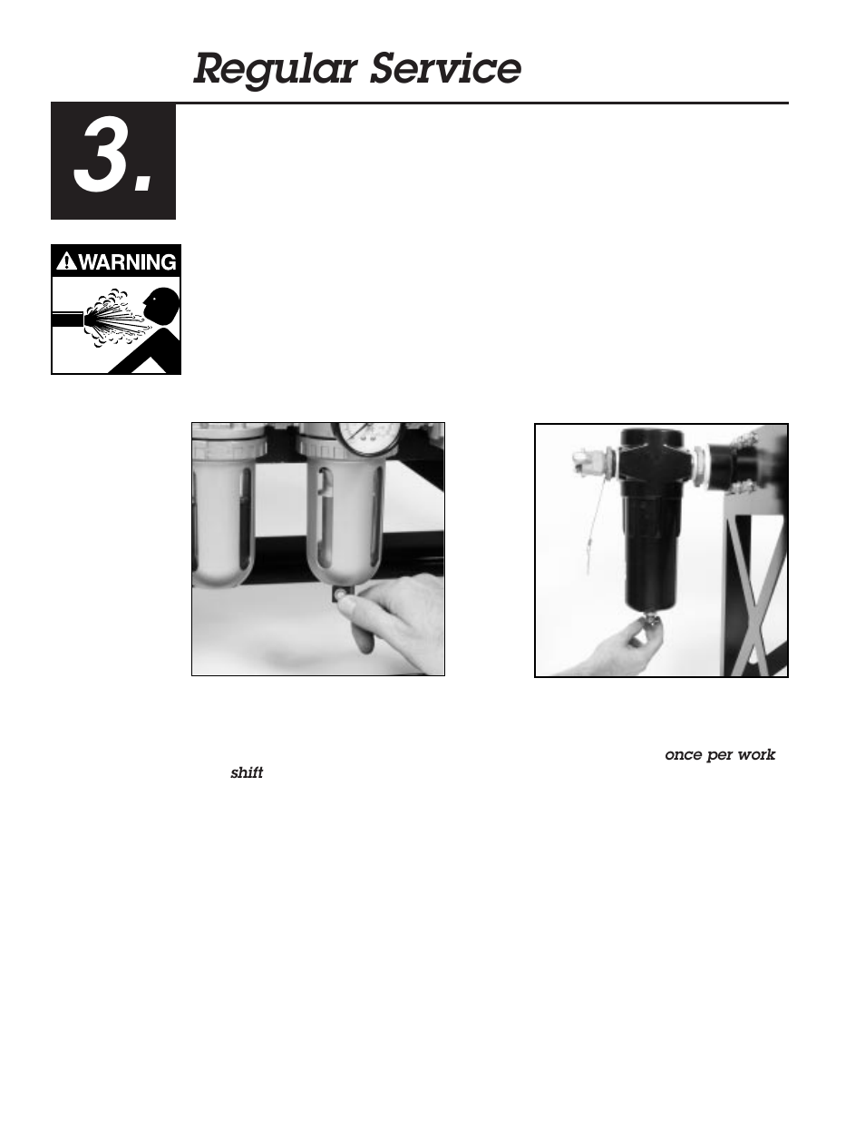 Regular service | Condux Compressed Air Cooler User Manual | Page 6 / 8