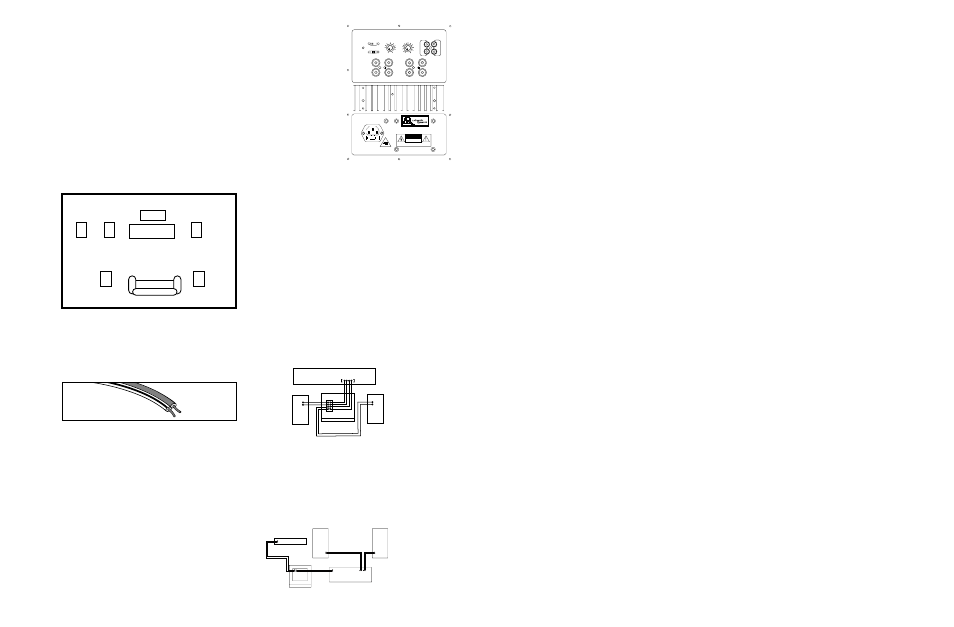 El teatro casero rodea el sistema diagram, Risk of electrical shock do not open | Acoustic Research HC5S User Manual | Page 4 / 4