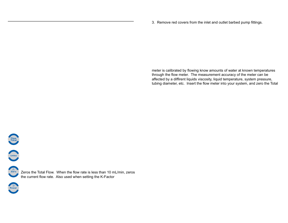 Control Company 3500 FLOW METER User Manual | 2 pages