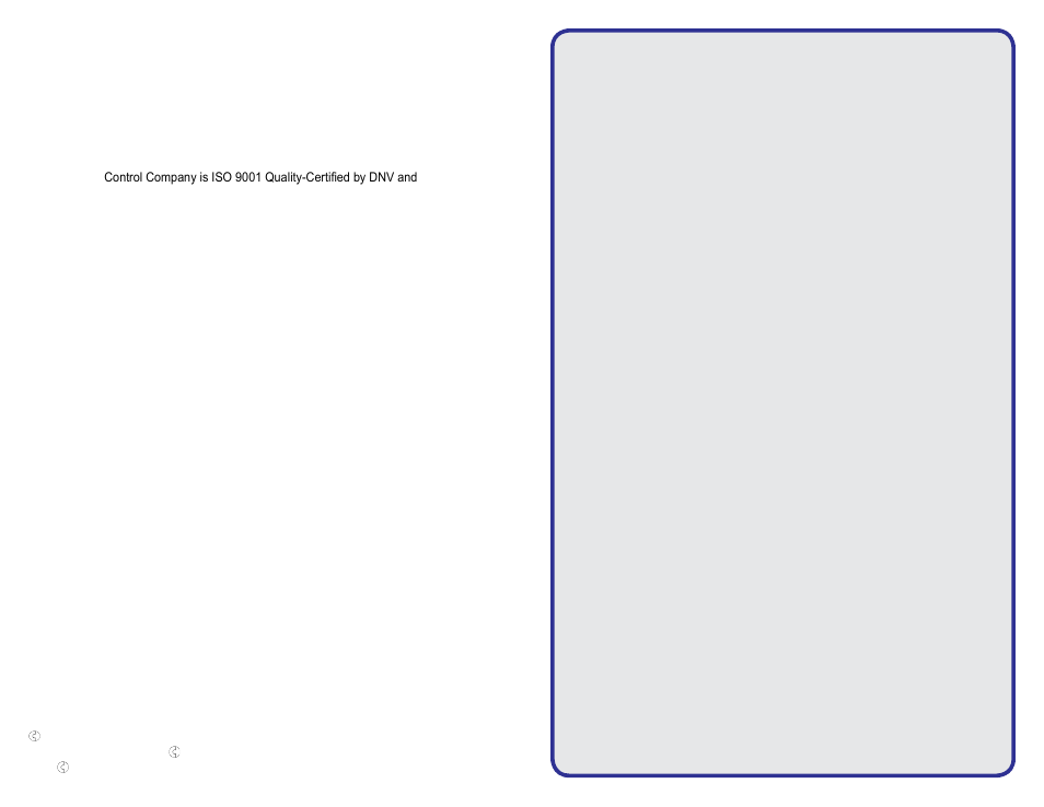 Traceable flow meter instructions | Control Company 3500 FLOW METER User Manual | Page 2 / 2