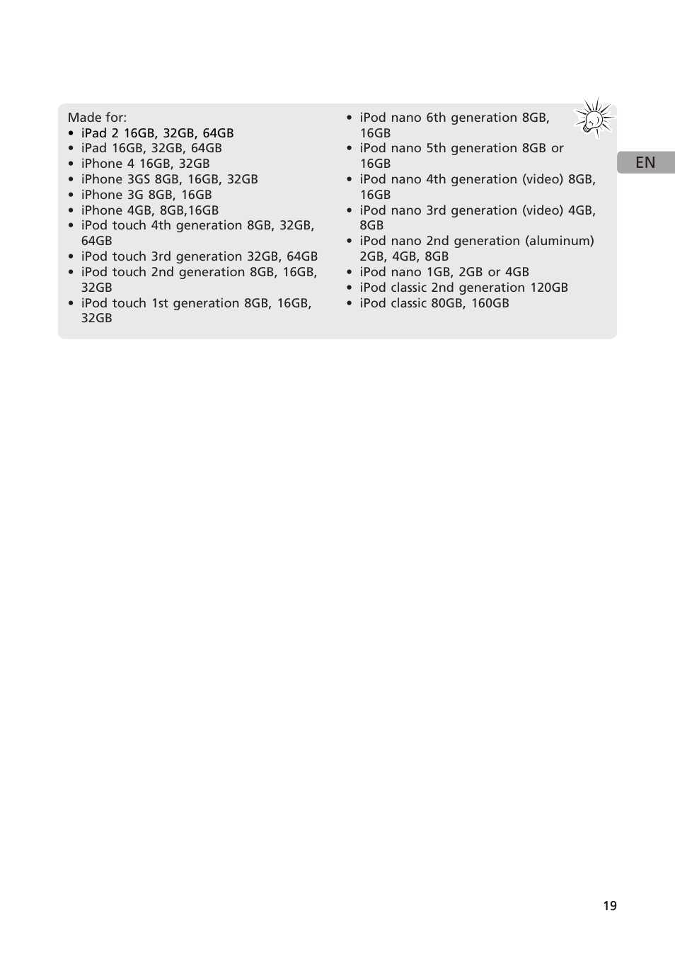 Acoustic Research ARS35I User Manual | Page 20 / 22