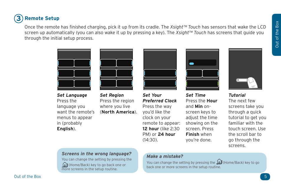 Remote setup | Acoustic Research ARRX18G User Manual | Page 5 / 48