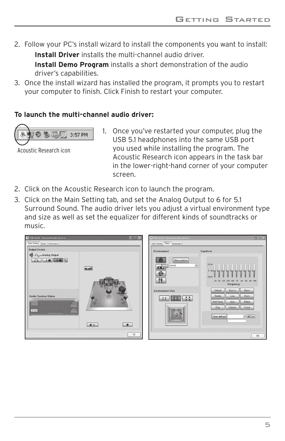 Acoustic Research ARW200 User Manual | Page 5 / 8