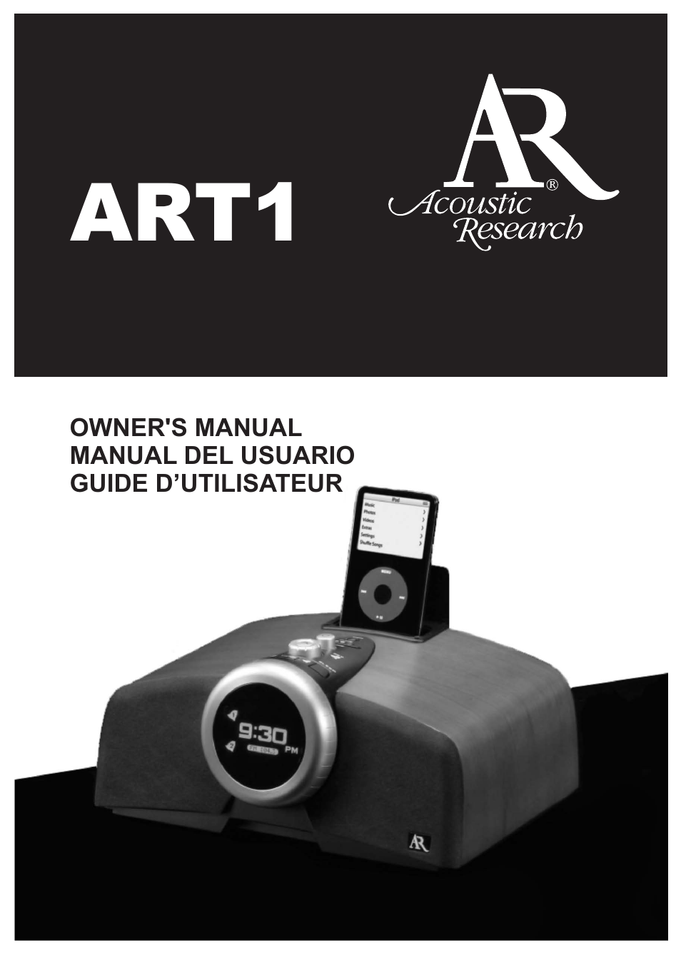 Acoustic Research ART1 User Manual | 64 pages