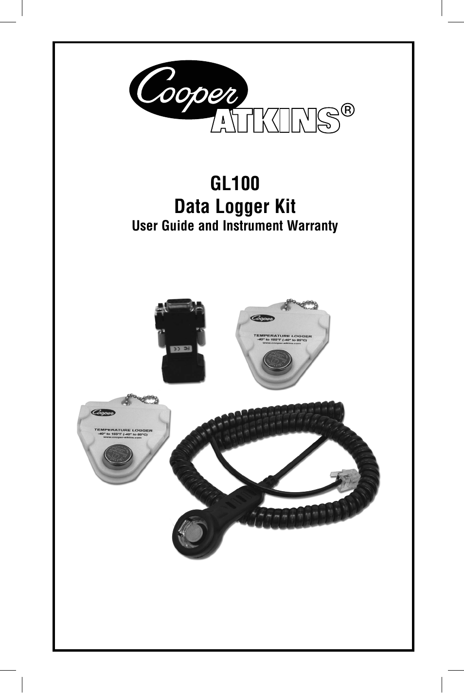 Cooper-Atkins GL100 User Manual | 8 pages