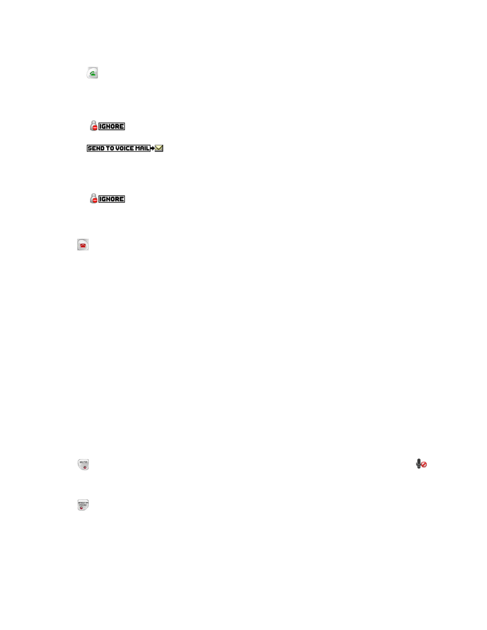 5 handling a call, Handling a call | CounterPath eyeBeam 1.5 User Guide for Windows User Manual | Page 14 / 71