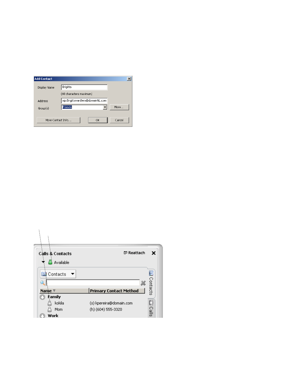 4 availability, Availability | CounterPath eyeBeam 1.5 User Guide for Windows User Manual | Page 26 / 71