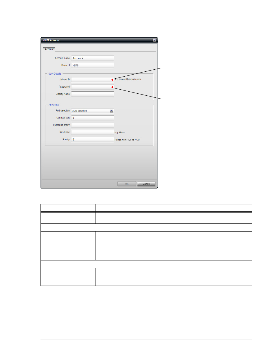 2 xmpp account, Xmpp account | CounterPath Bria Professional 2.5 Administrator Guide User Manual | Page 17 / 56