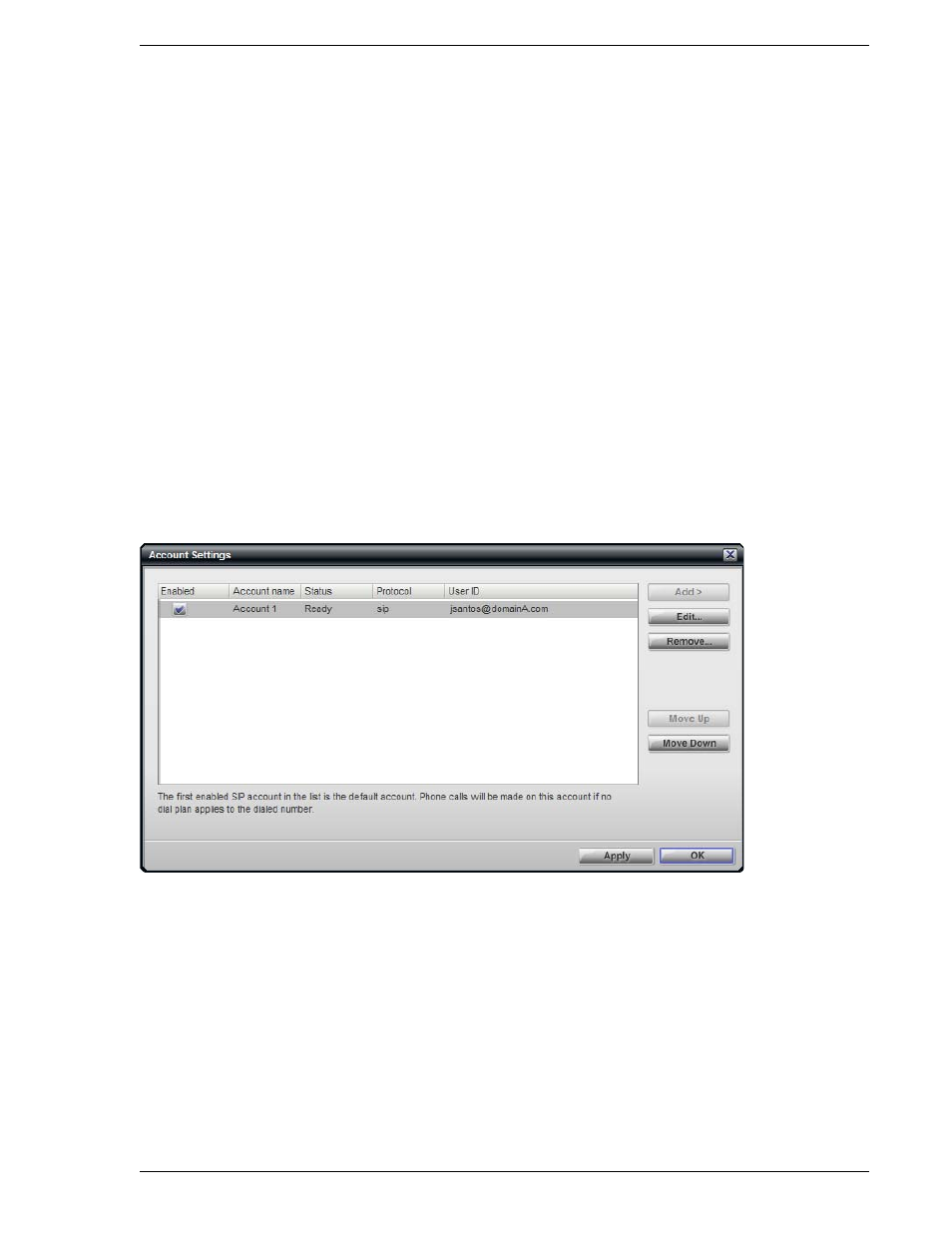 Setting up accounts | CounterPath Bria Professional 2.3 Administrator Guide User Manual | Page 9 / 50