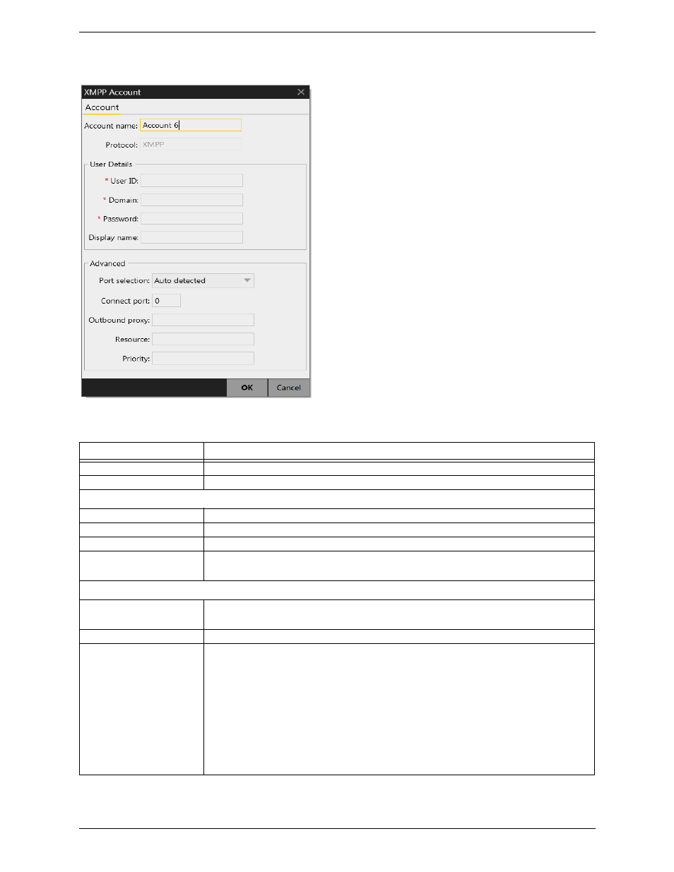 2 xmpp account, Xmpp account | CounterPath Bria 4 Administrator Guide User Manual | Page 22 / 58