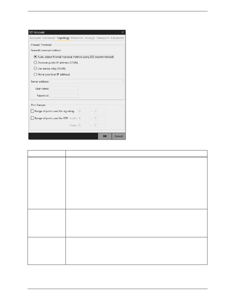 6 sip account properties – topology, Sip account properties – topology | CounterPath Bria 4 Administrator Guide User Manual | Page 30 / 58