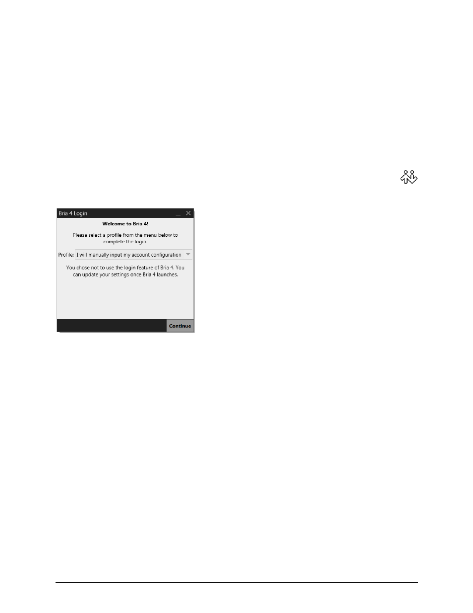 2 installation and setup, 1 starting bria, Installation and setup | Starting bria, 2installation and setup | CounterPath Bria 4 Windows User Guide - Enterprise Deployments User Manual | Page 7 / 104