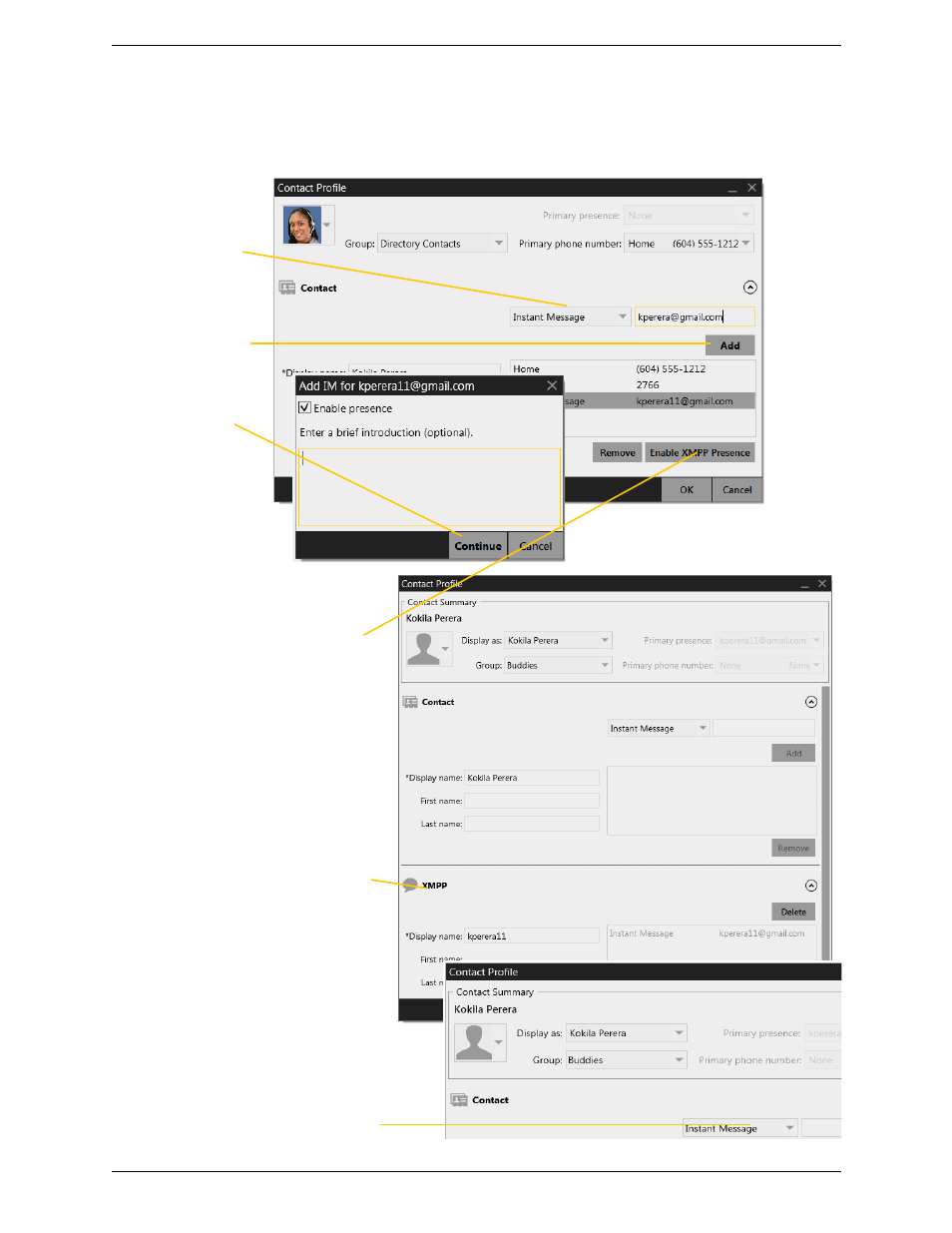 CounterPath Bria 4 Windows User Guide - Retail Deployments User Manual | Page 59 / 114