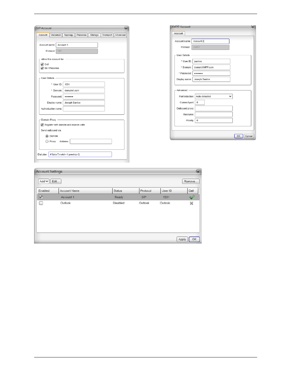 Populating your contact list | CounterPath Bria 3.5.2 for Windows User Guide - Retail Deployments User Manual | Page 11 / 98