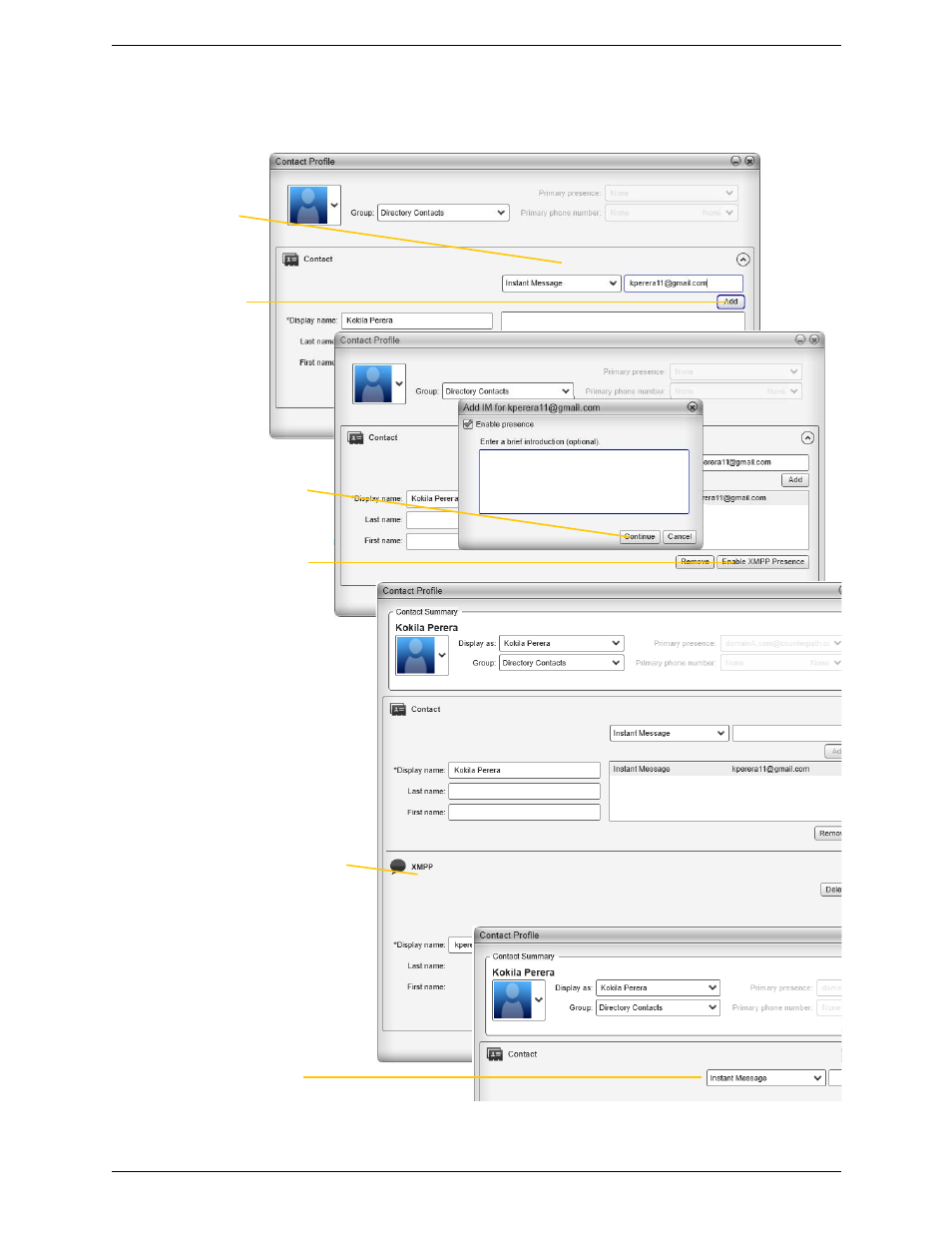 CounterPath Bria 3.5.1 for Windows User Guide - Retail Deployments User Manual | Page 47 / 90