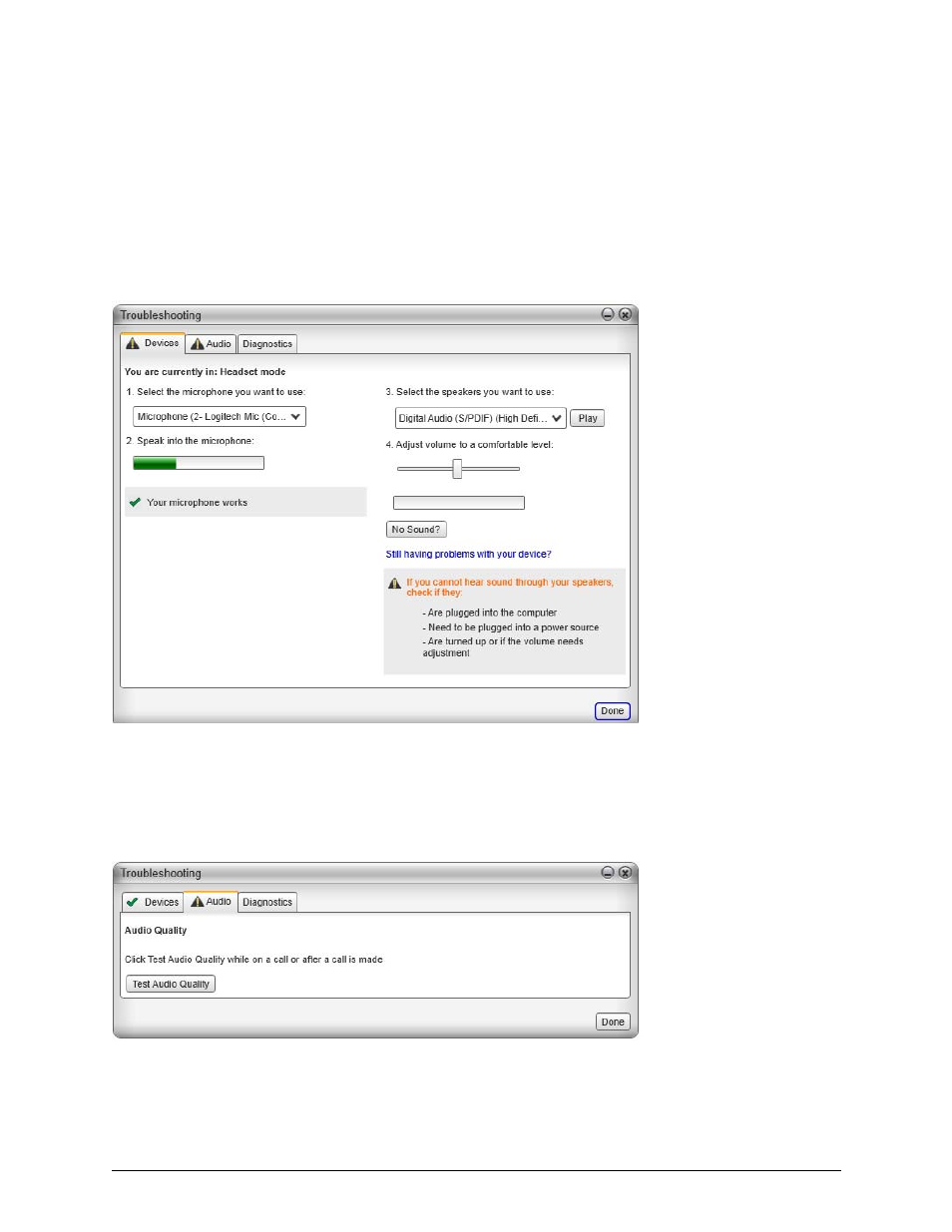 A troubleshooting | CounterPath Bria 3.5.1 for Windows User Guide - Retail Deployments User Manual | Page 81 / 90