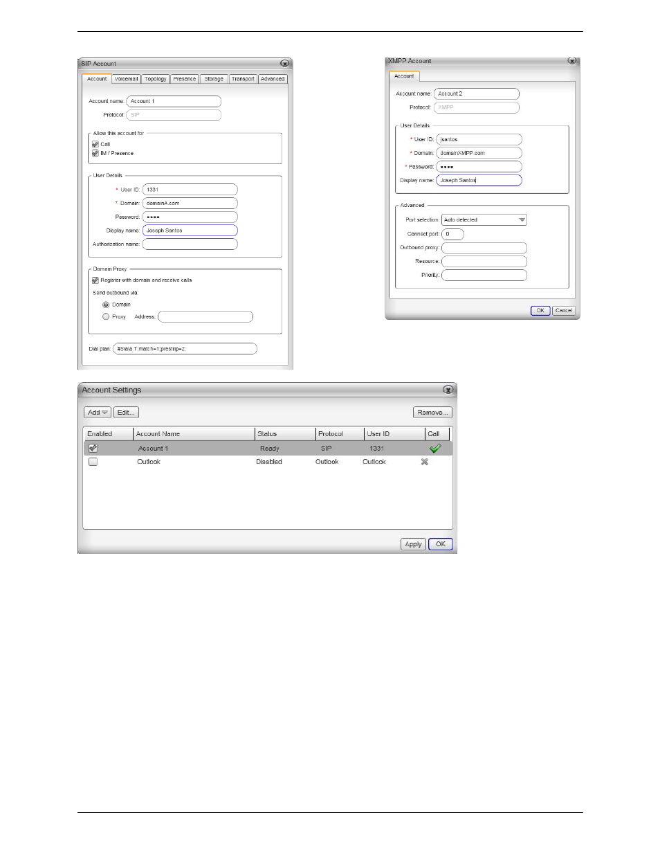 Populating your contact list | CounterPath Bria 3.3 for Windows User Guide - Retail Deployments User Manual | Page 11 / 104