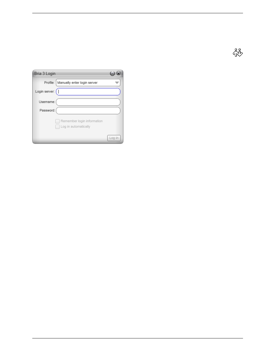 3 starting bria, Starting bria | CounterPath Bria 3.3 for Windows User Guide - Retail Deployments User Manual | Page 9 / 104