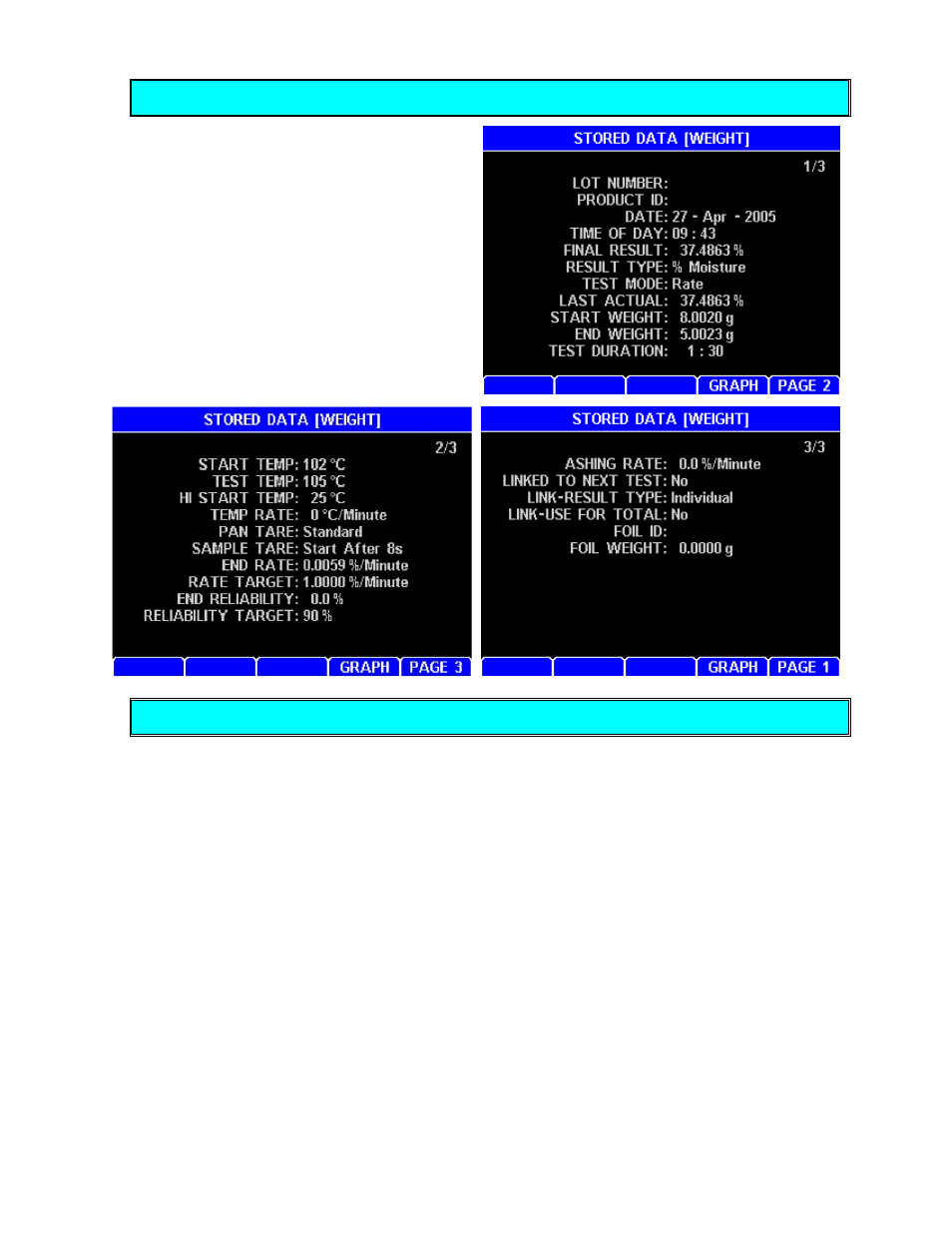 View stored data, Print stored data | Arizona MAX-5000XL User Manual | Page 39 / 92