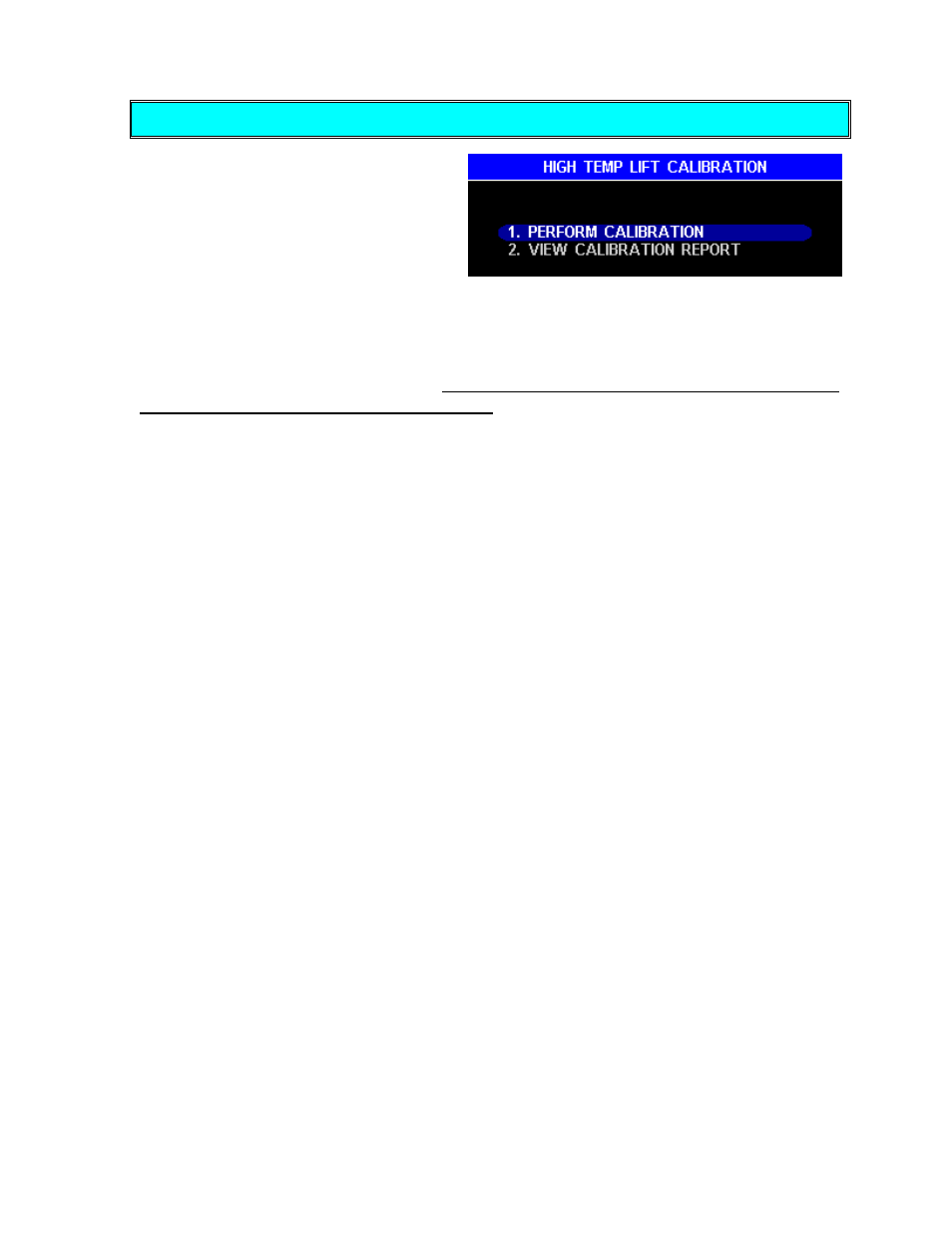 High temperature lift calibration | Arizona MAX-5000XL User Manual | Page 42 / 92