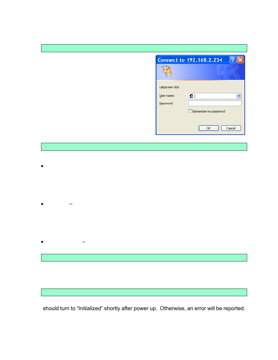 Name and password, Obtain ip address, Mac address | Status | Arizona MAX-5000XL User Manual | Page 55 / 92