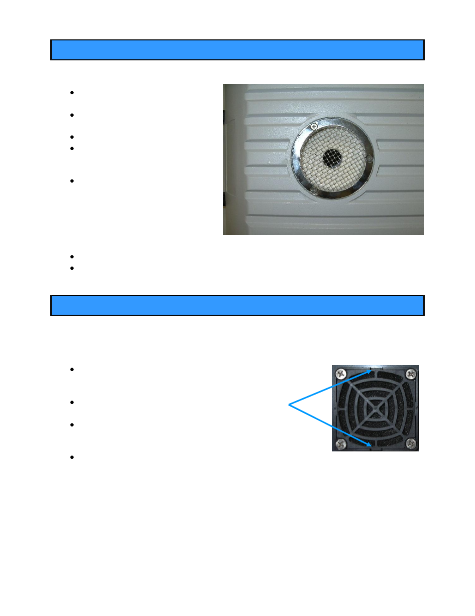 Oven vent cleaning, External filter cleaning | Arizona MAX-5000XL User Manual | Page 81 / 92