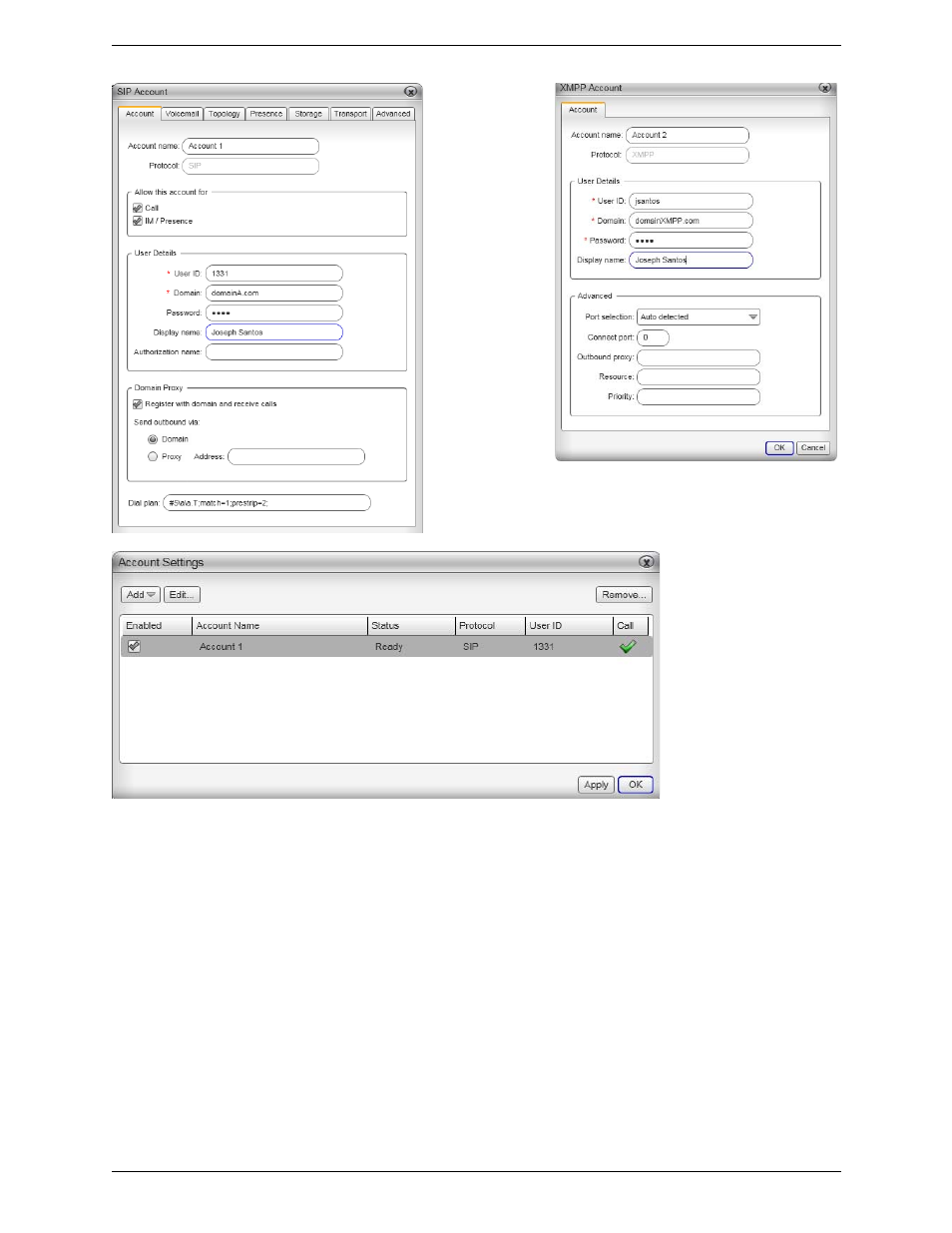 Populating your contact list | CounterPath Bria 3.2 for Windows User Guide - Enterprise Deployments User Manual | Page 10 / 90